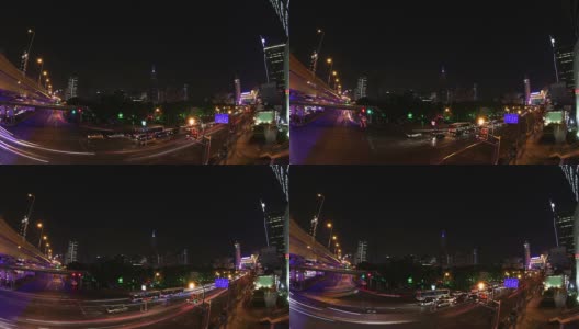 城市的灯光高清在线视频素材下载