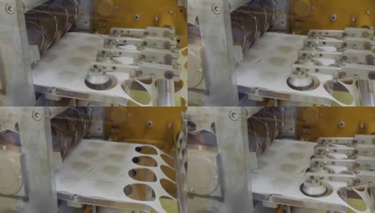 制作茶包的机器高清在线视频素材下载