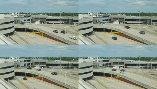 进入新奥尔良机场的车辆高清在线视频素材下载