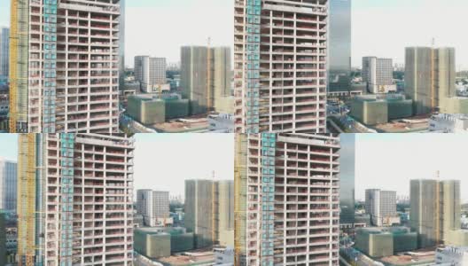 在中国建造摩天大楼高清在线视频素材下载