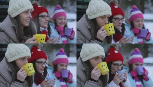 在漫长的旅途中休息，寒假高清在线视频素材下载