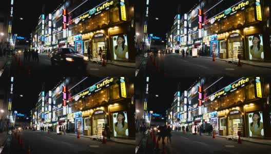 东大门市场街，首尔市高清在线视频素材下载