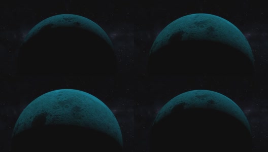 蓝月亮空间3DCG数字动画动画图形高清在线视频素材下载
