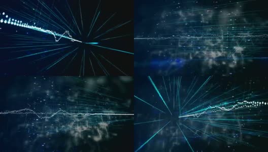 的散焦粒子高清在线视频素材下载