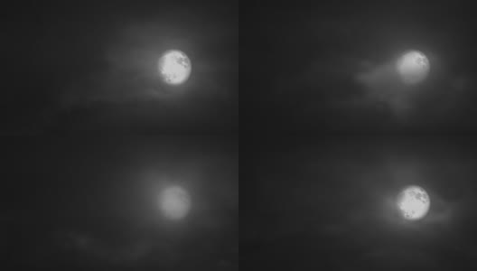 可怕的月亮高清在线视频素材下载