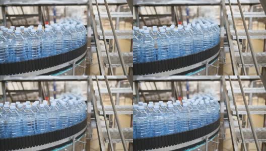 水装瓶厂高清在线视频素材下载