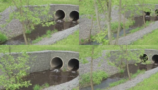 城市的排水管道高清在线视频素材下载