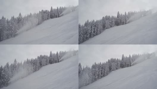 制雪机高清在线视频素材下载