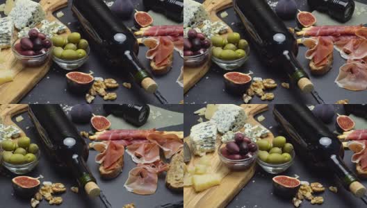 传统意大利美食美酒视频高清在线视频素材下载