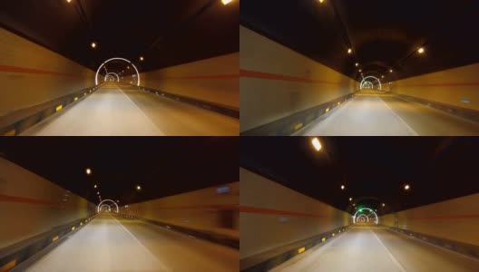 中国陕西坡夫公路隧道施工高清在线视频素材下载