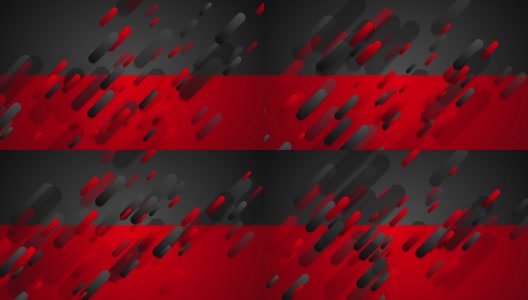 红黑对比科技公司视频动画高清在线视频素材下载