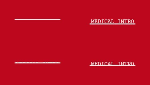 动画文本医学介绍高清在线视频素材下载