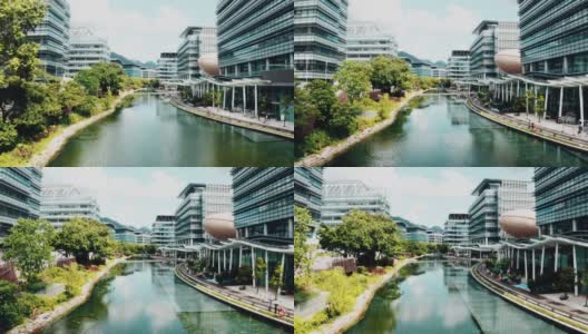 香港的现代建筑高清在线视频素材下载