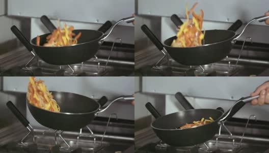 慢动作烹饪高清在线视频素材下载