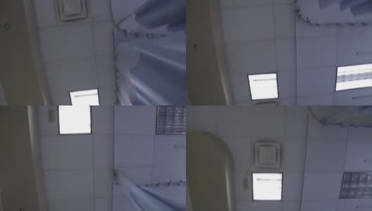 医院的窗帘高清在线视频素材下载