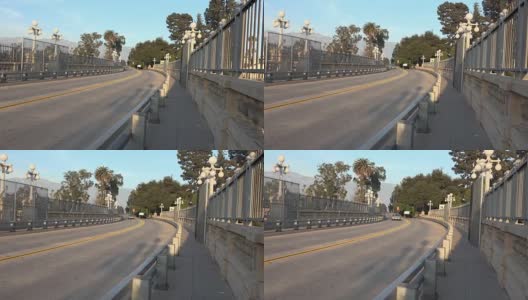 66号公路上的历史大桥高清在线视频素材下载