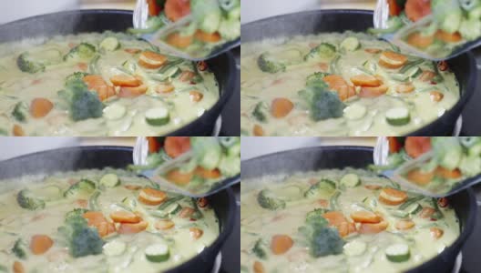 准备一顿丰盛的蔬菜大餐高清在线视频素材下载