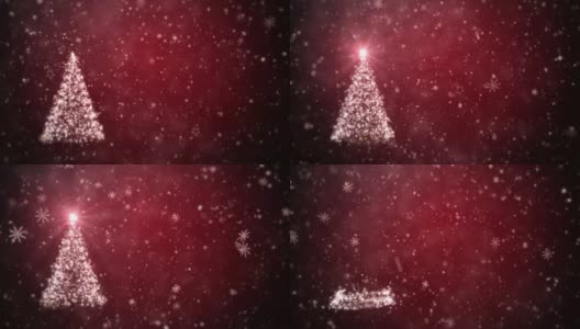 越来越多的圣诞树高清在线视频素材下载