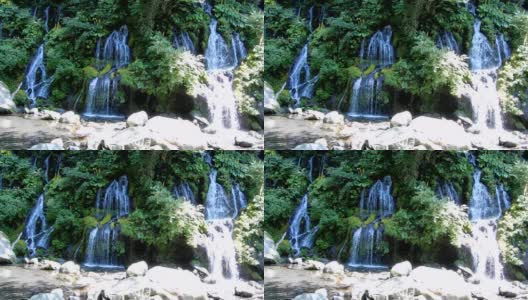 瀑布和河流，Doryu瀑布高清在线视频素材下载