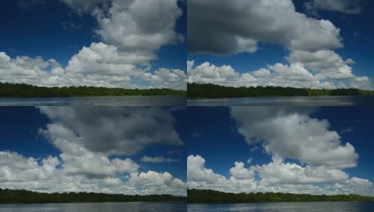 云在向相机移动的过程中形成和消散高清在线视频素材下载