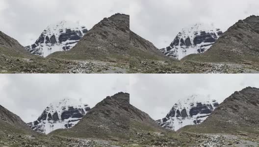 西藏，喜马拉雅山，冈仁波齐山高清在线视频素材下载