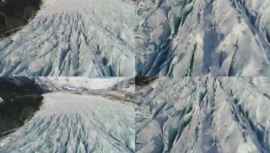 冰岛的冰川高清在线视频素材下载
