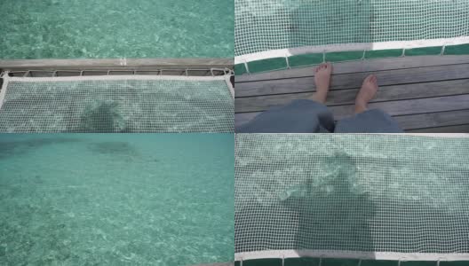 POV马尔代夫海网座位一览高清在线视频素材下载