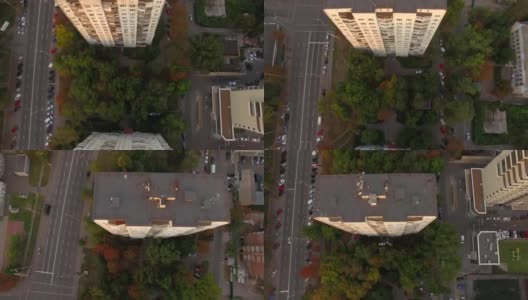 鸟瞰图:城市鸟瞰图全高清高清在线视频素材下载