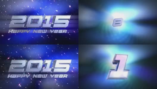 高清:2015新年倒计时动画高清在线视频素材下载