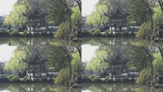 中国传统园林高清在线视频素材下载