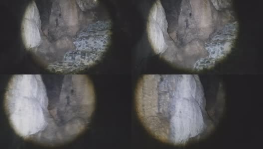洞穴探险高清在线视频素材下载