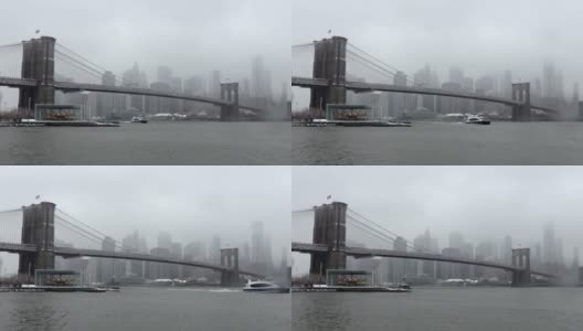 纽约的冬天高清在线视频素材下载