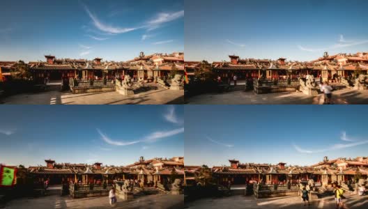 中国泉州，2014年6月4日:世界文化遗产福建观月庙高清在线视频素材下载