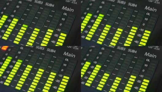 声级计均衡器高清在线视频素材下载