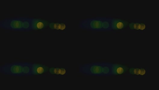 绿色闪烁无聚焦网络灯高清在线视频素材下载