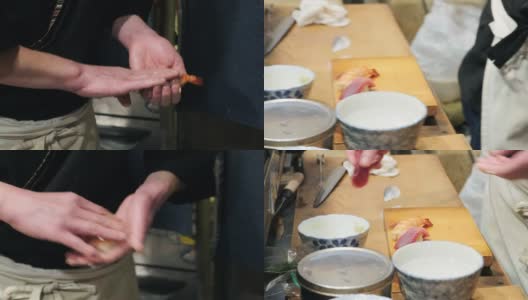 东京小餐馆的寿司主厨高清在线视频素材下载