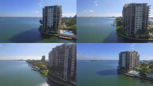 威尼斯群岛迈阿密海滩高清在线视频素材下载