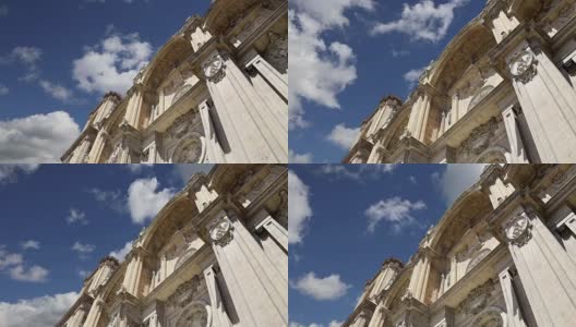 格拉纳达大教堂(化身大教堂)哥特式和西班牙文艺复兴风格，安达卢西亚，西班牙高清在线视频素材下载