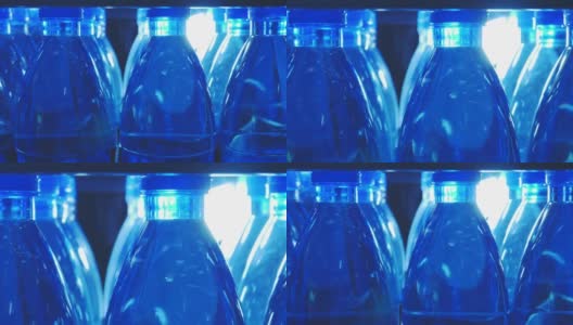 饮用水植物中的水瓶高清在线视频素材下载