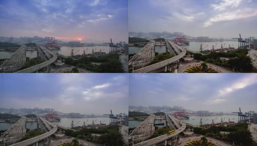 香港的日出高清在线视频素材下载