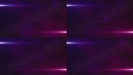 粒子粉紫事件游戏预告片标题电影音乐会舞台背景循环高清在线视频素材下载