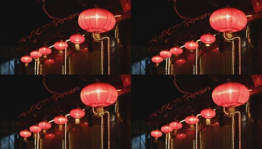 中国新年花灯高清在线视频素材下载