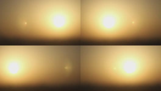 炎热的沙漠的太阳高清在线视频素材下载