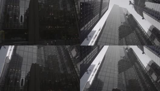 伦敦摩天大楼的电梯高清在线视频素材下载