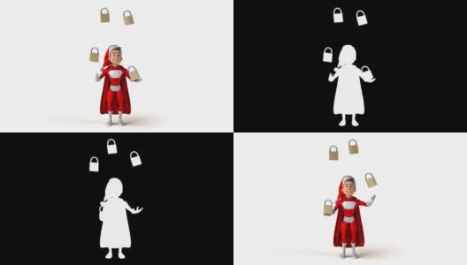 超级圣诞老人- 3D动画高清在线视频素材下载