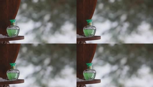 绿心玻璃香雪高清在线视频素材下载