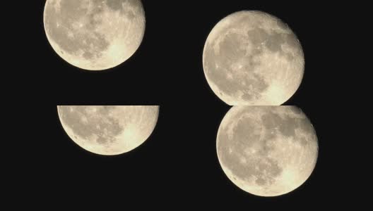 夜空月球- 03 - _03 - 1215高清在线视频素材下载