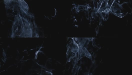 幽灵般的烟雾纹理高清在线视频素材下载