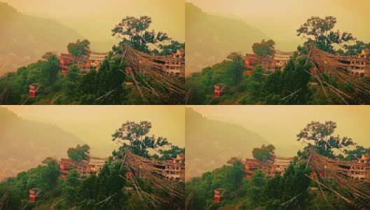 传统尼泊尔景观高清在线视频素材下载