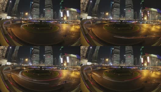城市的灯光高清在线视频素材下载